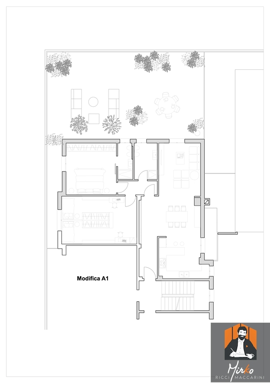 APPARTAMENTO CON TERRAZZO DI 90MQ E GARAGE