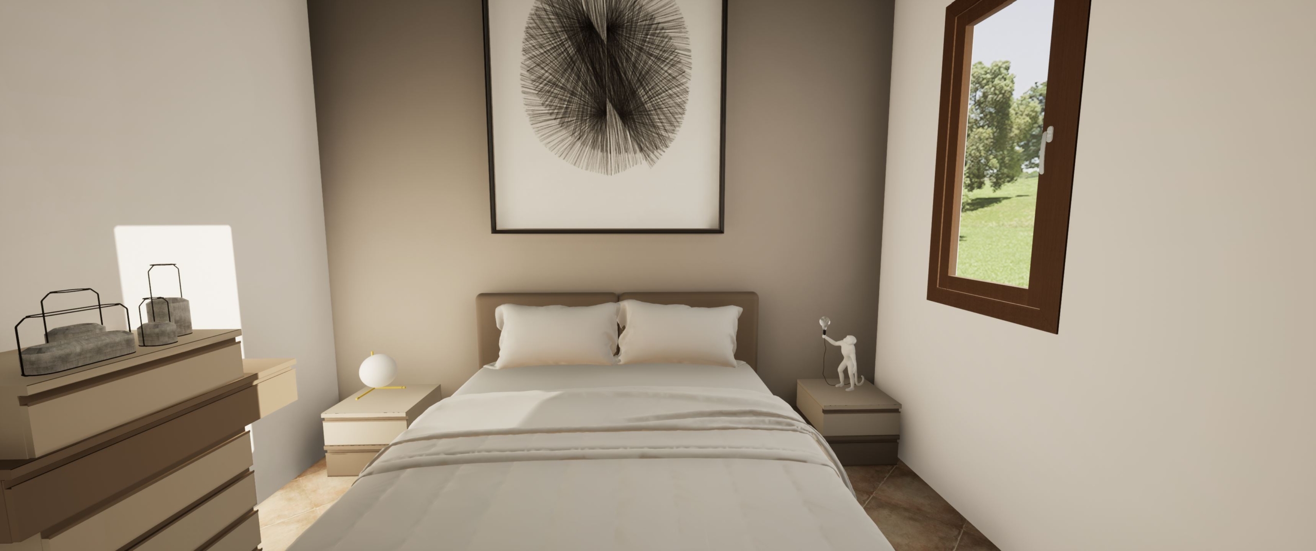 25n – Nuovo Arredamento Camera – Appartamento Pioppe di Salvaro UN’OASI DI TRANQUILLITÁ | CON VISTA PANORAMICA