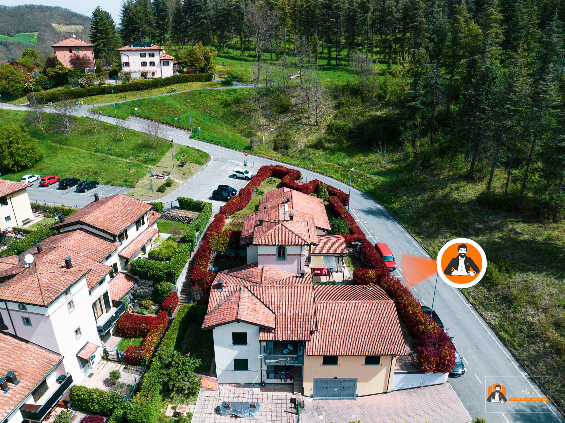 27 – Vista Esterna 3 – Appartamento Pioppe di Salvaro UN’OASI DI TRANQUILLITÁ | CON VISTA PANORAMICA