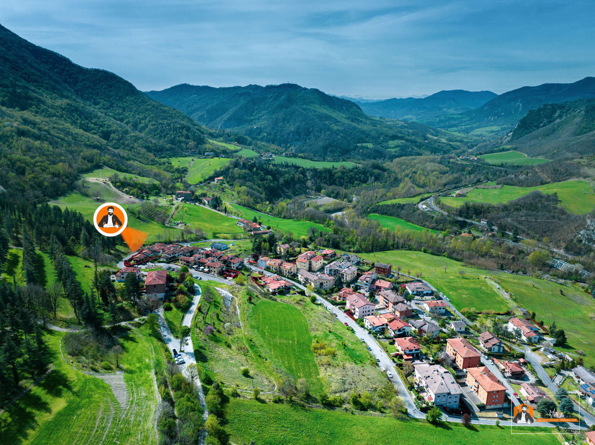 30 – Vista Esterna 2 – Appartamento Pioppe di Salvaro UN’OASI DI TRANQUILLITÁ | CON VISTA PANORAMICA