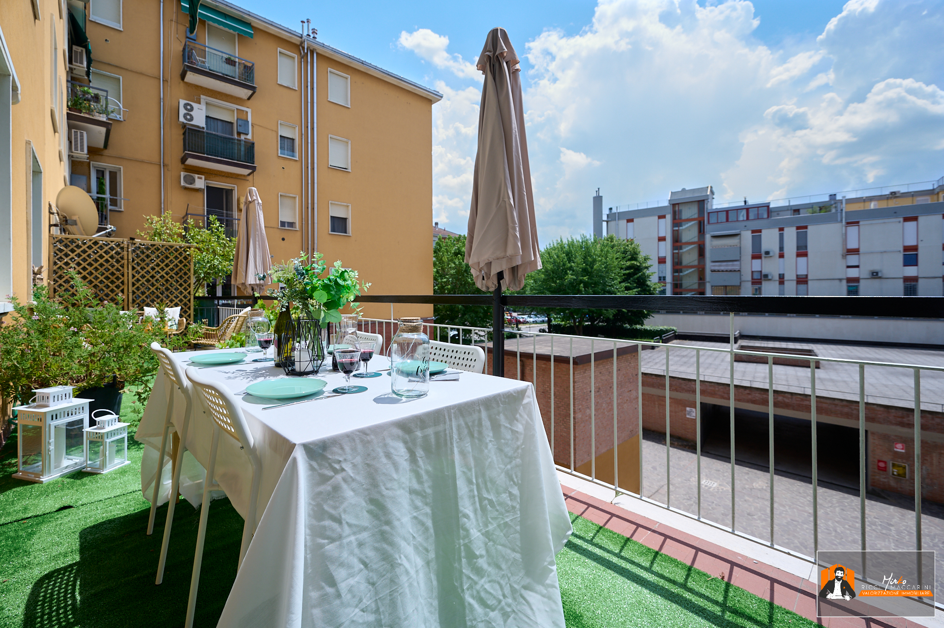 07 – Terrazza – Appartamento Via Giovanni XXIII Ozzano dell_Emilia – Bologna UNA CASA DA SOGNO: UN’ESPLOSIONE DI GIOIA AL SOLE