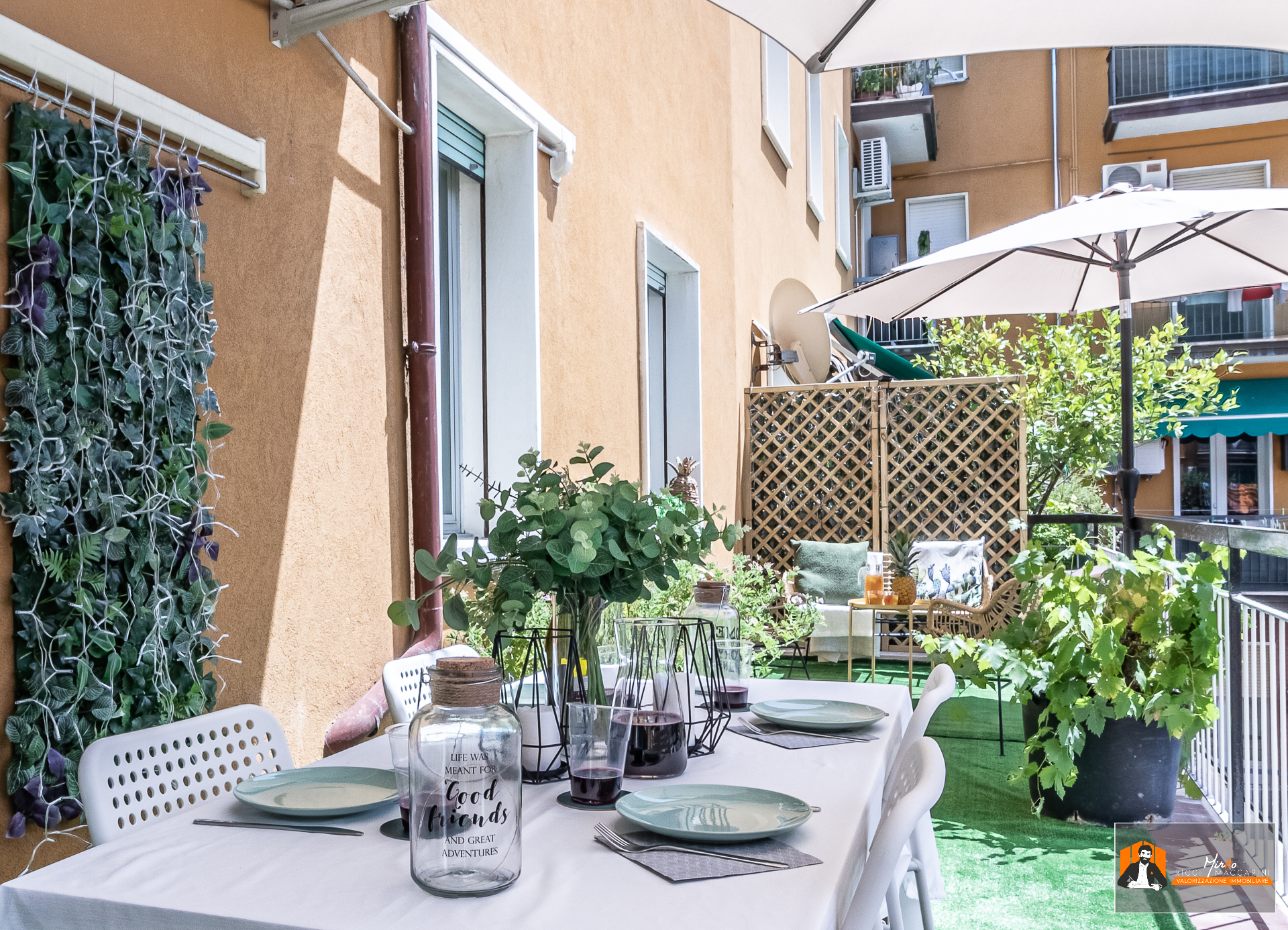 08 – Terrazza – Appartamento Via Giovanni XXIII Ozzano dell_Emilia – Bologna UNA CASA DA SOGNO: UN’ESPLOSIONE DI GIOIA AL SOLE