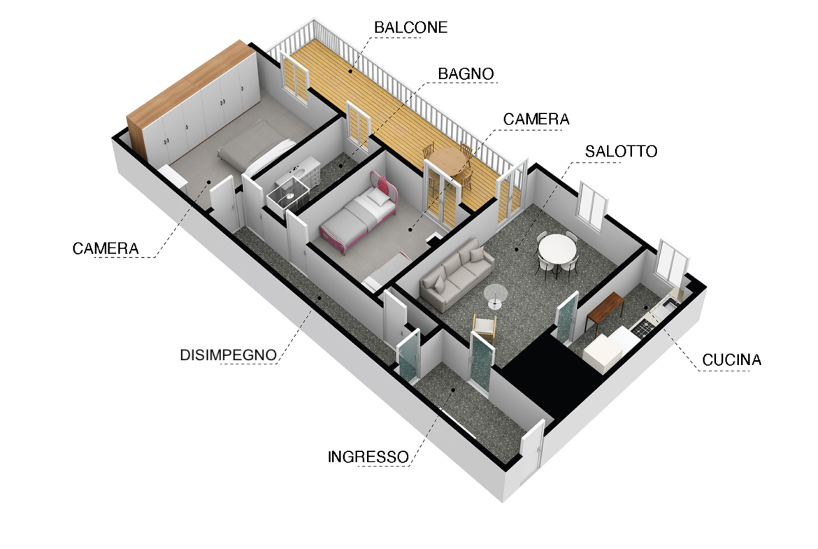 UNA CASA DA SOGNO: UN’ESPLOSIONE DI GIOIA AL SOLE