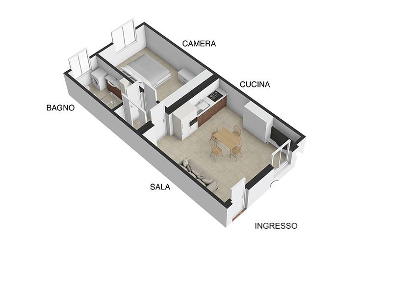 UN FIORE DI CASA