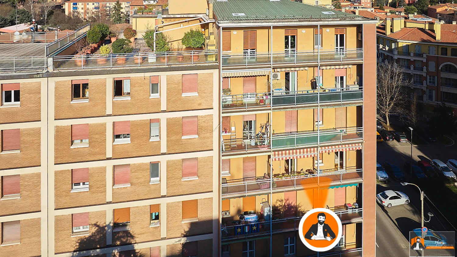LUMINOSO QUADRILOCALE con TERRAZZO e ASCENSORE | In ZONA STRATEGICA e SERVITA a BOLOGNA