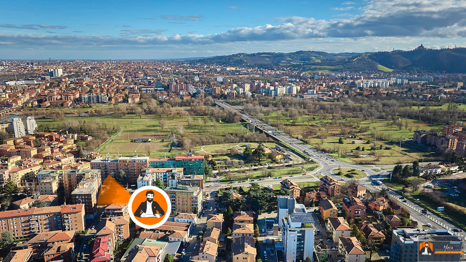 LUMINOSO QUADRILOCALE con TERRAZZO e ASCENSORE | In ZONA STRATEGICA e SERVITA a BOLOGNA