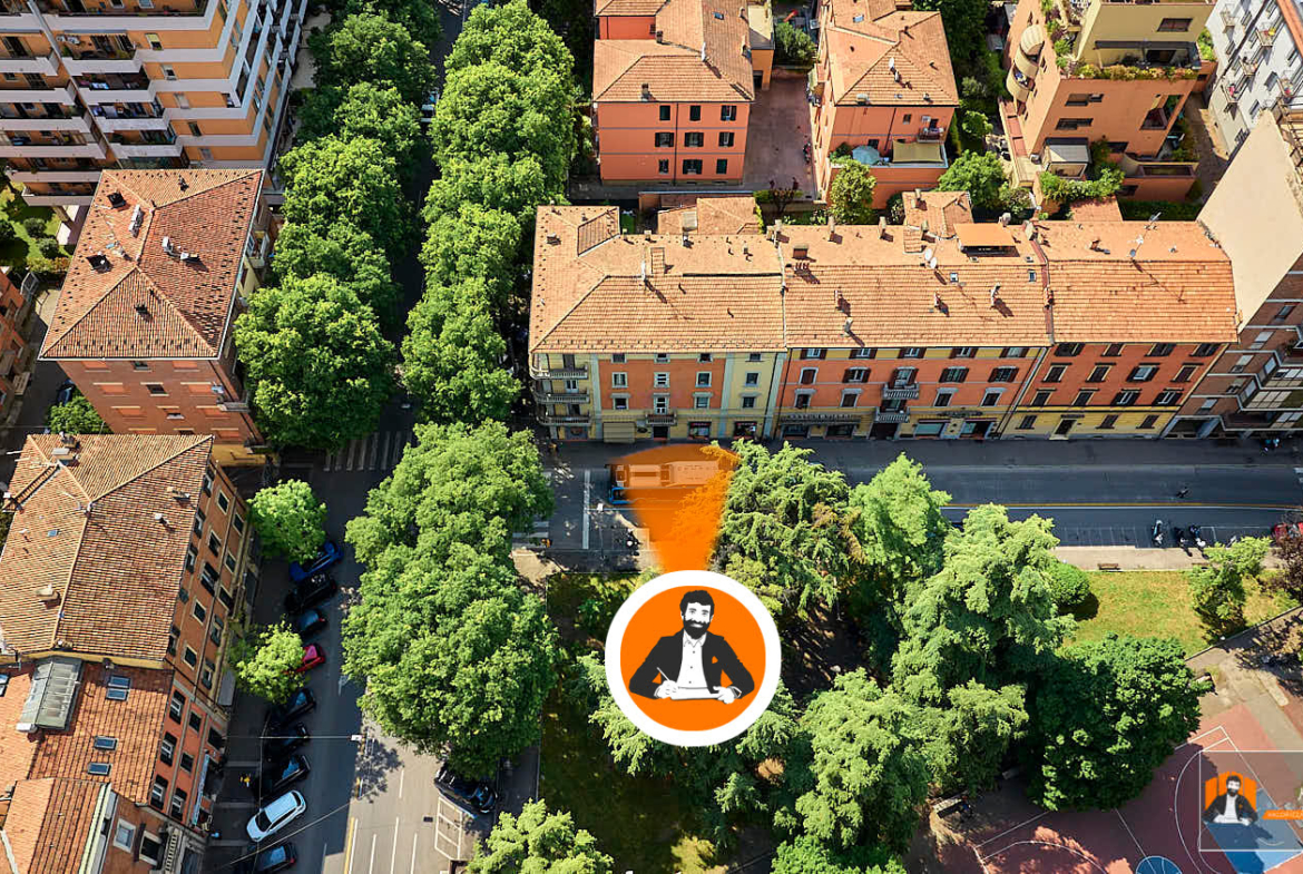 BILOCALE RISTRUTTURATO con DOPPIO INGRESSO | In PIAZZA dell’UNITÀ a BOLOGNA