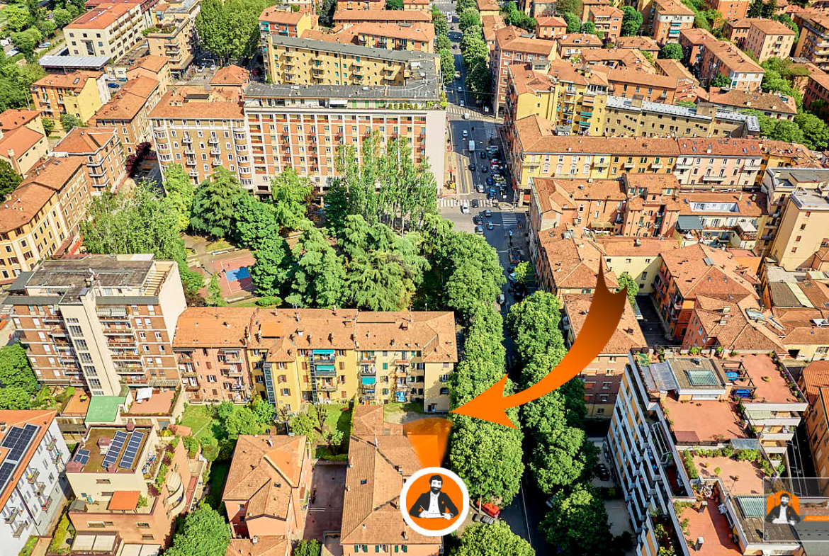 BILOCALE RISTRUTTURATO con DOPPIO INGRESSO | In PIAZZA dell’UNITÀ a BOLOGNA