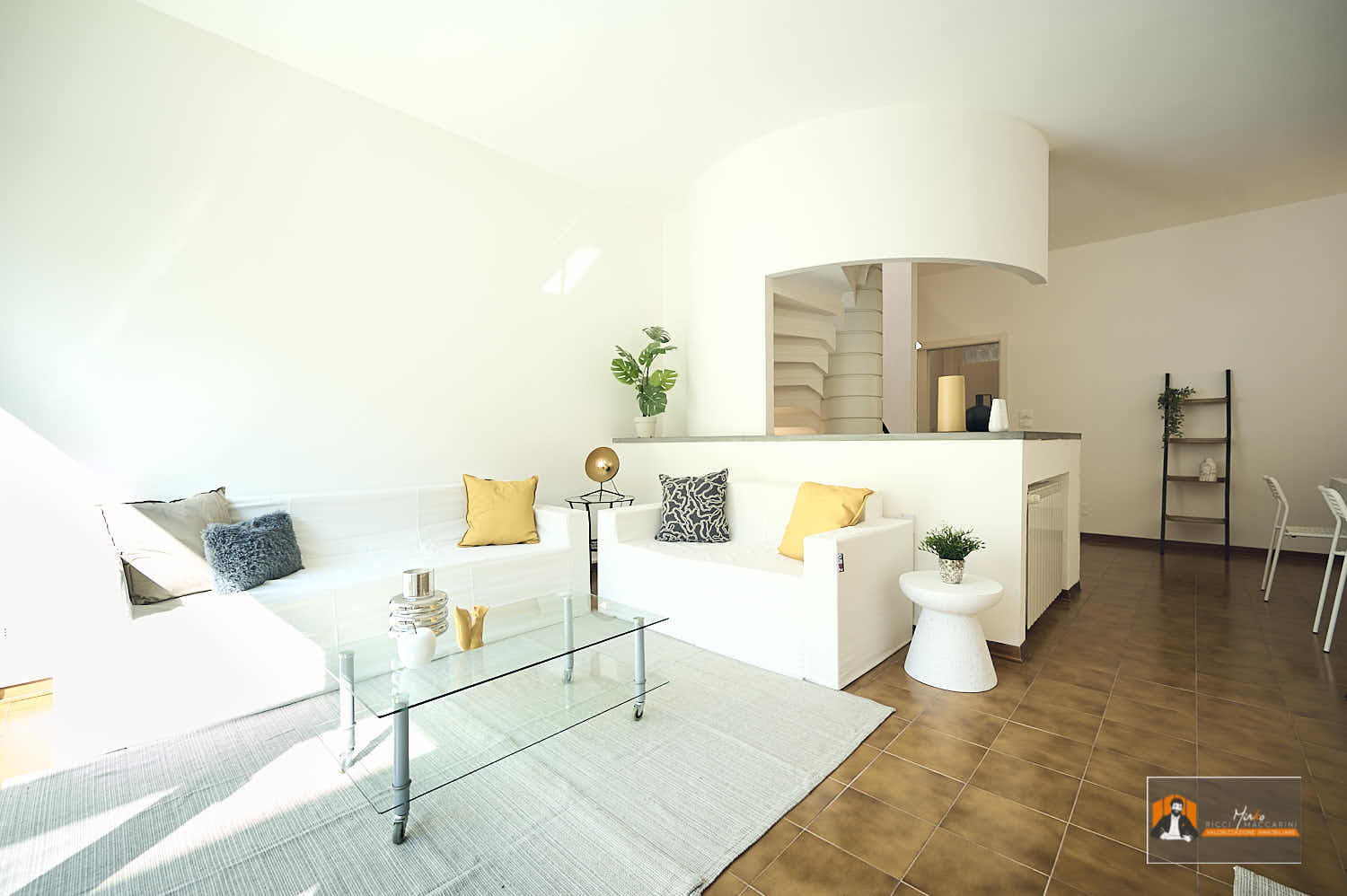 VILLETTA a SCHIERA a RIALE, CASALECCHIO di RENO (BO): 3 CAMERE, 3 BAGNI e GIARDINO ESCLUSIVO