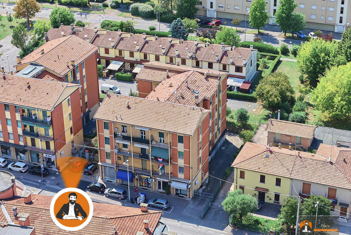 APPARTAMENTO in VENDITA a FUNO di ARGELATO (BO) | 100 mq LUMINOSI con BALCONI, GARAGE e CANTINA