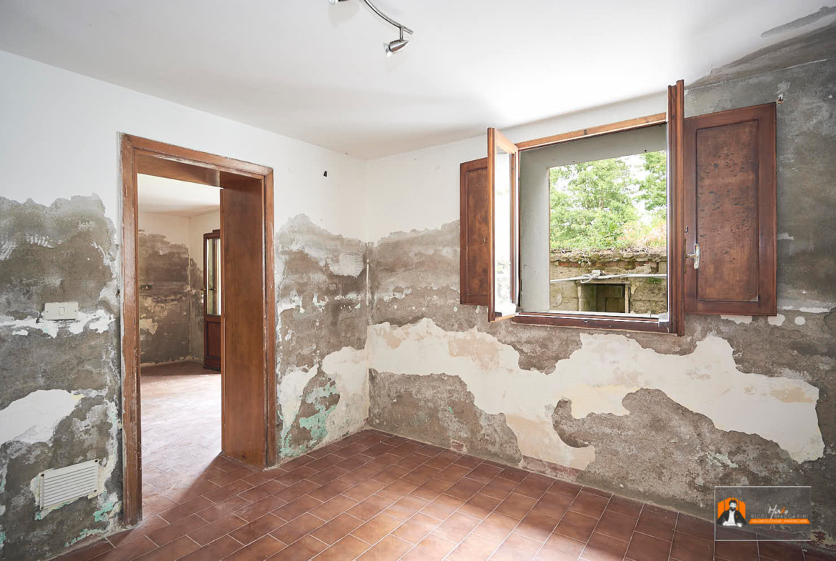 CASA INDIPENDENTE con TERRENO di 12.500 mq a MONTALBANO CAVRENNO (FI)