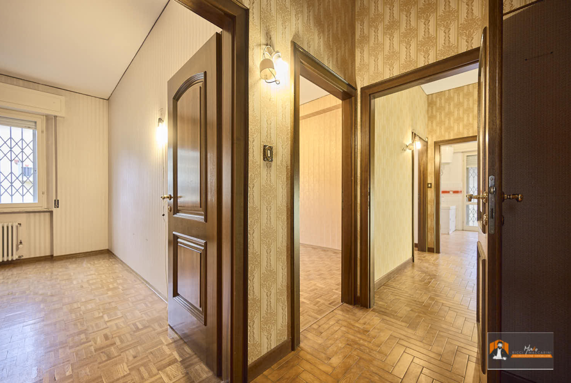 CASA ORO – APPARTAMENTO in VENDITA di 94 mq | 2 CAMERE, BAGNO e GARAGE di 26 mq |  FORLÌ