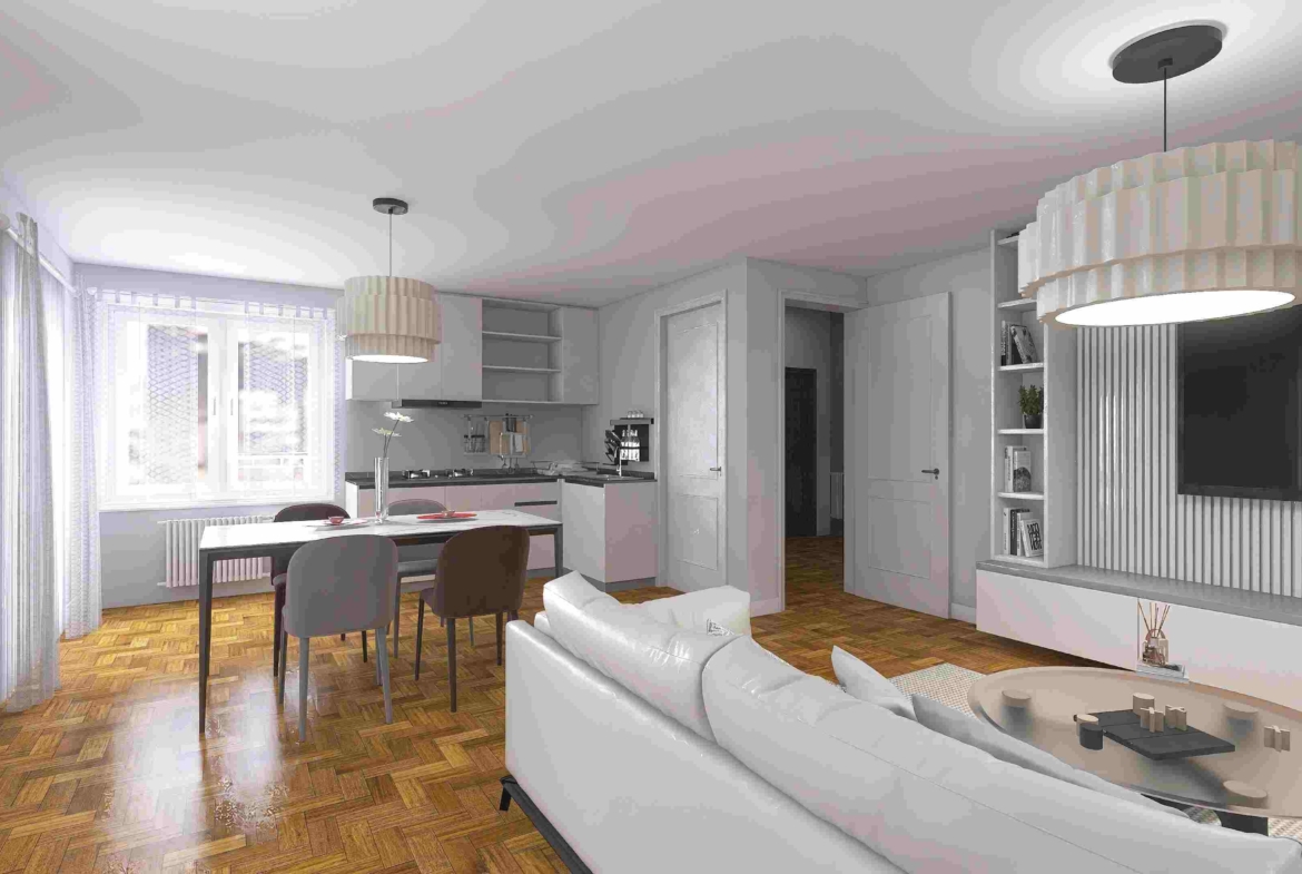 CASA ORO – APPARTAMENTO in VENDITA di 94 mq | 2 CAMERE, BAGNO e GARAGE di 26 mq |  FORLÌ