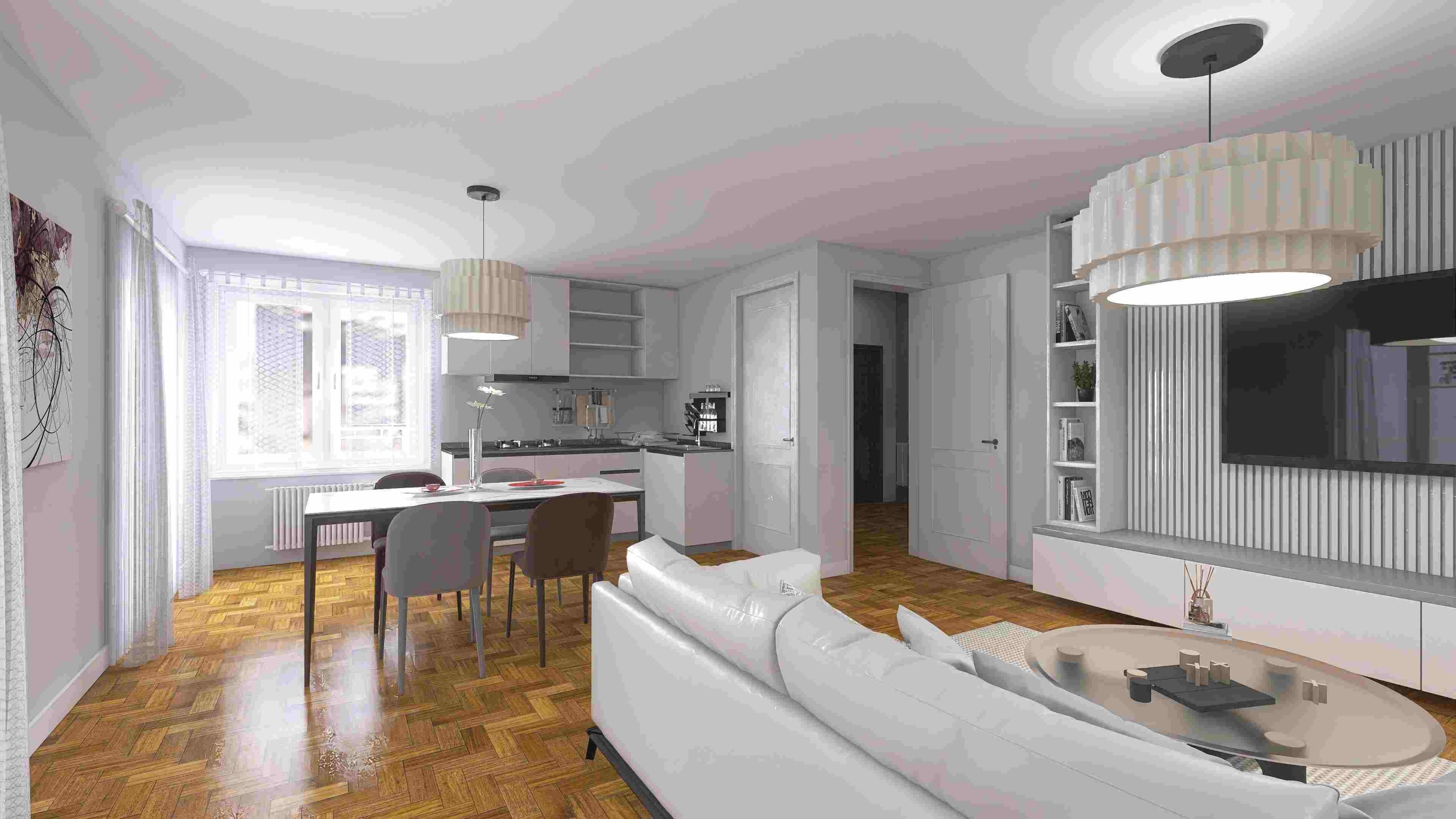 CASA ORO – APPARTAMENTO in VENDITA di 94 mq | 2 CAMERE, BAGNO e GARAGE di 26 mq |  FORLÌ