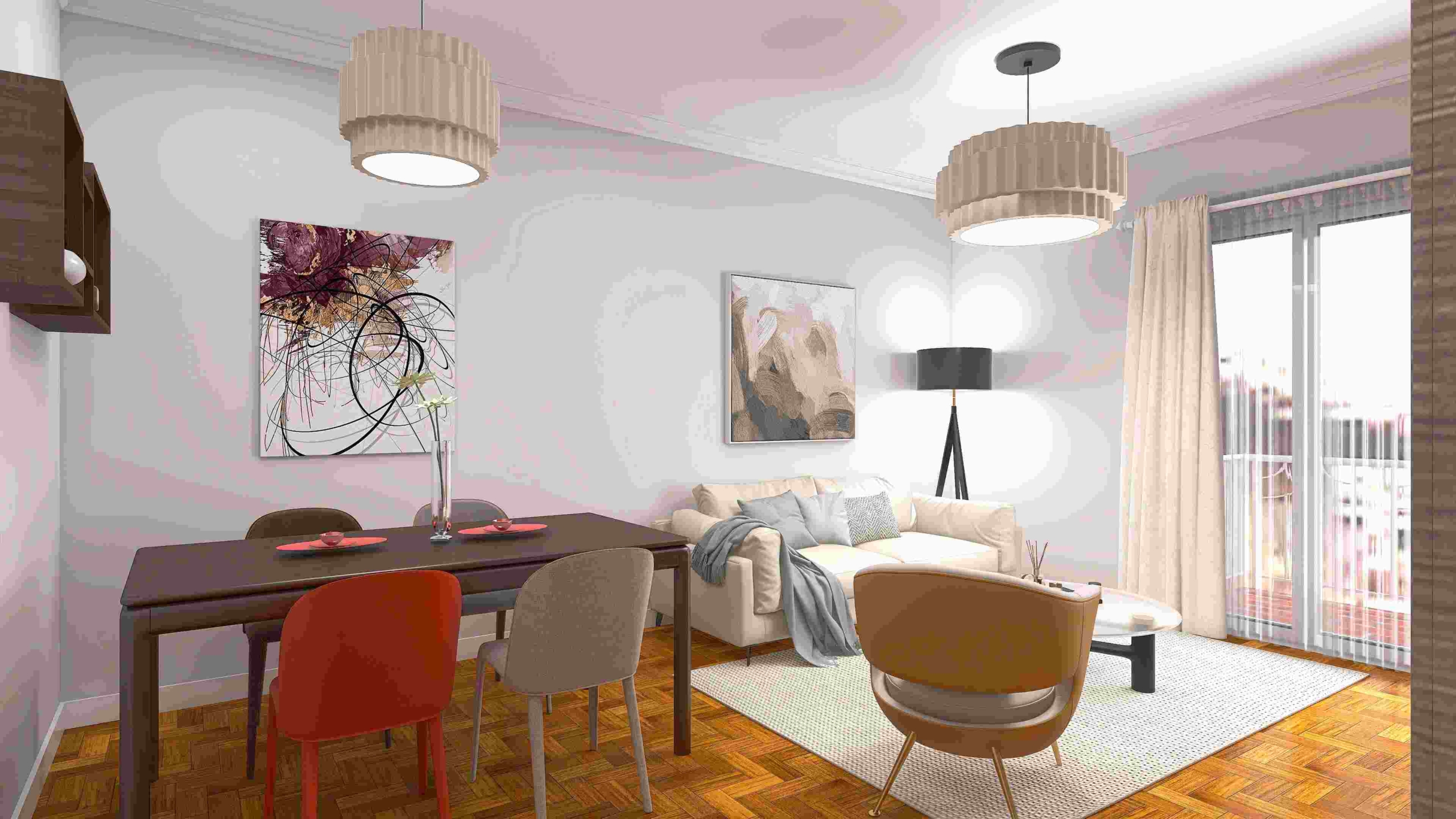 CASA ORO – APPARTAMENTO in VENDITA di 94 mq | 2 CAMERE, BAGNO e GARAGE di 26 mq |  FORLÌ