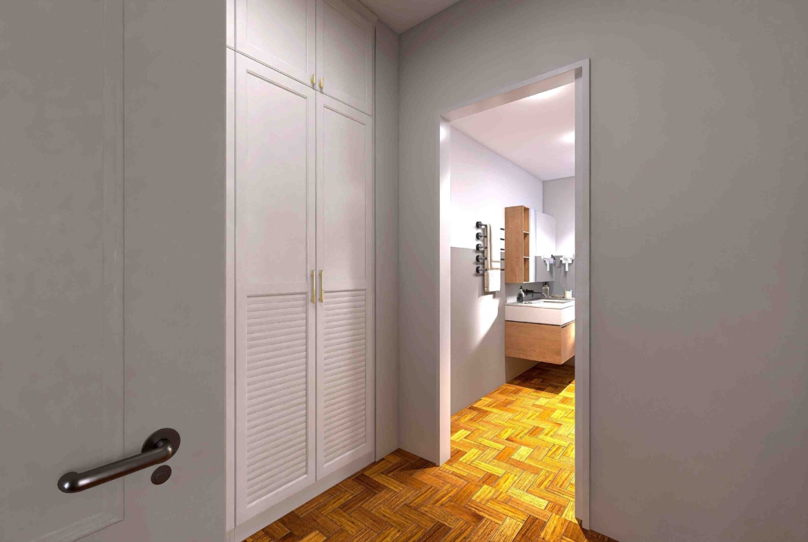 CASA ORO – APPARTAMENTO in VENDITA di 94 mq | 2 CAMERE, BAGNO e GARAGE di 26 mq |  FORLÌ