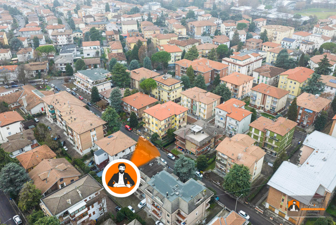 CASA ORO – APPARTAMENTO in VENDITA di 94 mq | 2 CAMERE, BAGNO e GARAGE di 26 mq |  FORLÌ