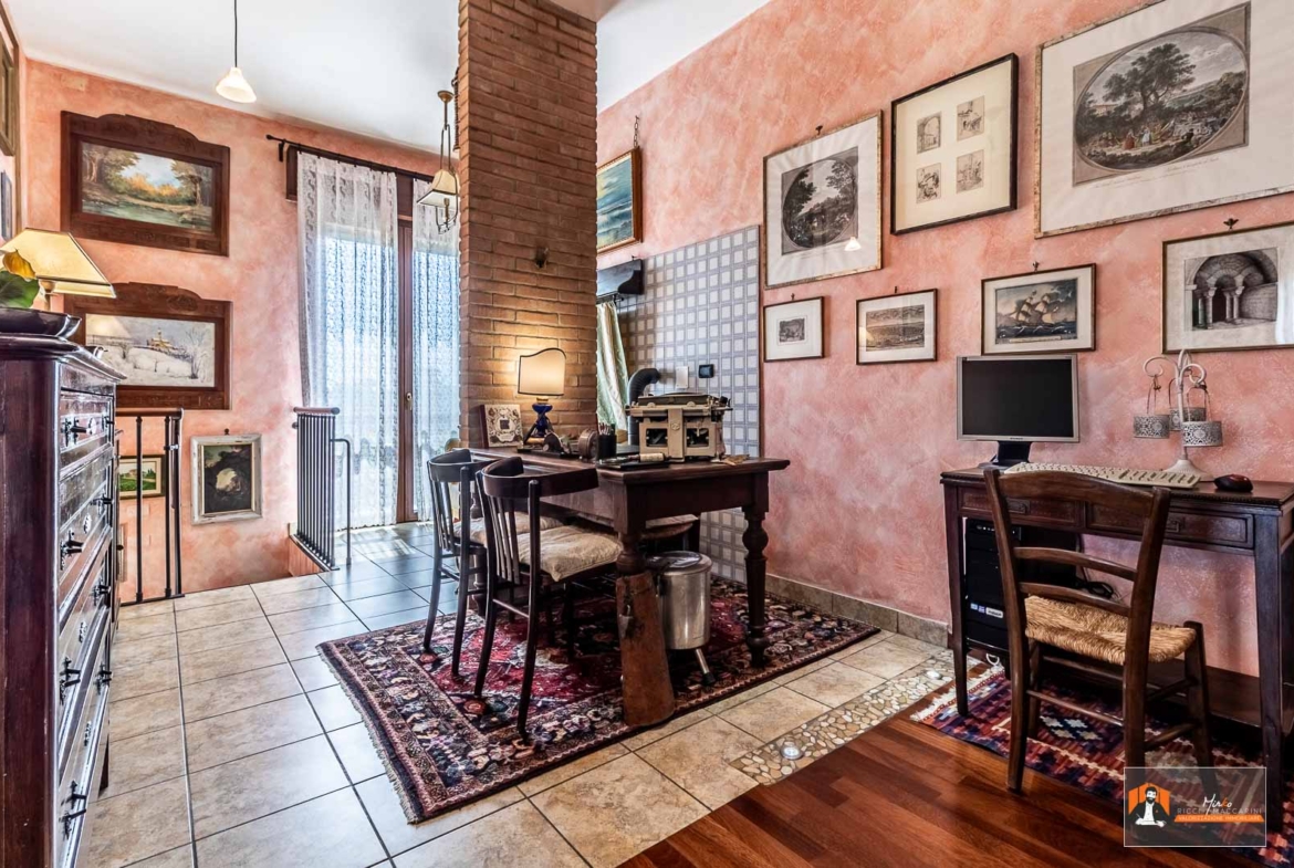 PORZIONE di VILLA in VENDITA con GIARDINO PRIVATO | MAGIONE, CASTEL SAN PIETRO TERME